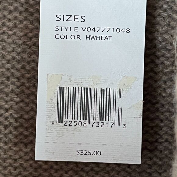 Vince Cardigan Sweater Alpaca Wool Cashmere Small Shawl Collar Luxury Y2k Long - Picture 4 of 8